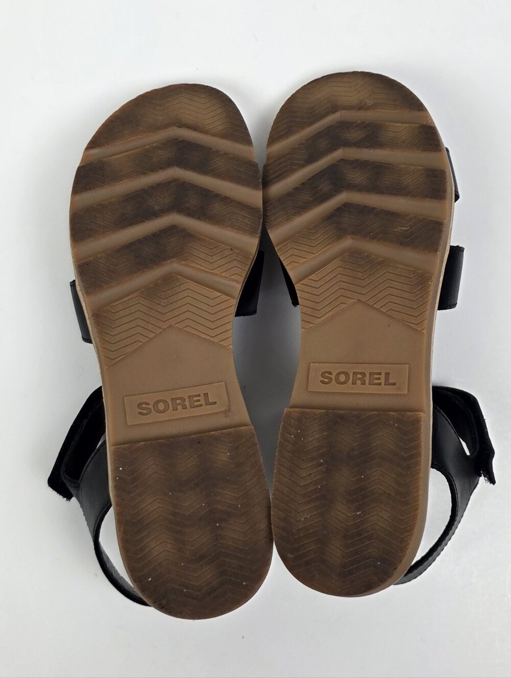 Sorel Ella lll Ankle Strap Sandal Leather Black - 7 - Picture 11 of 11